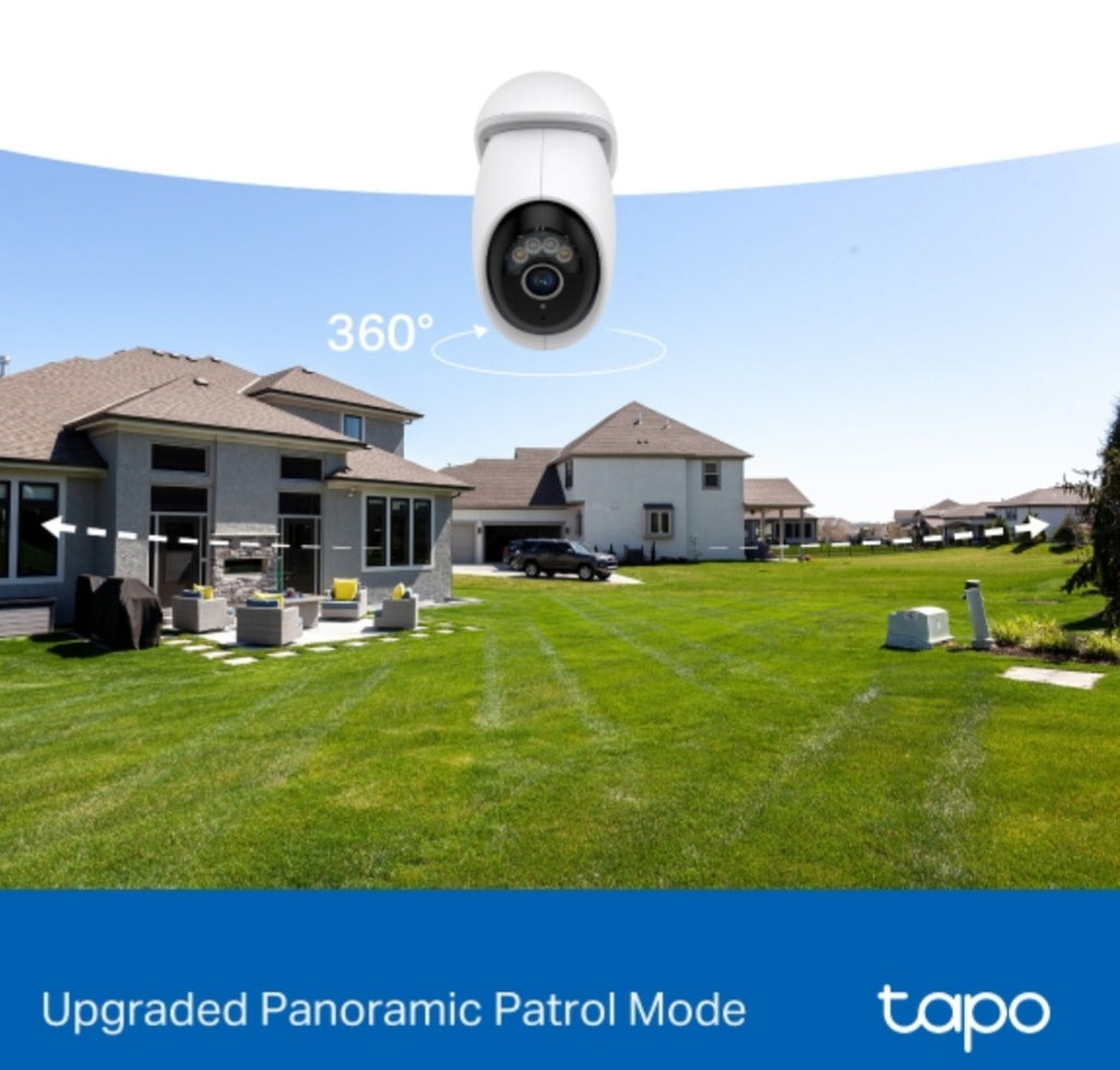 Tapo C560WS 4K Outdoor Wi-Fi Security Camera | 360° Pan & Tilt | Color Night Vision