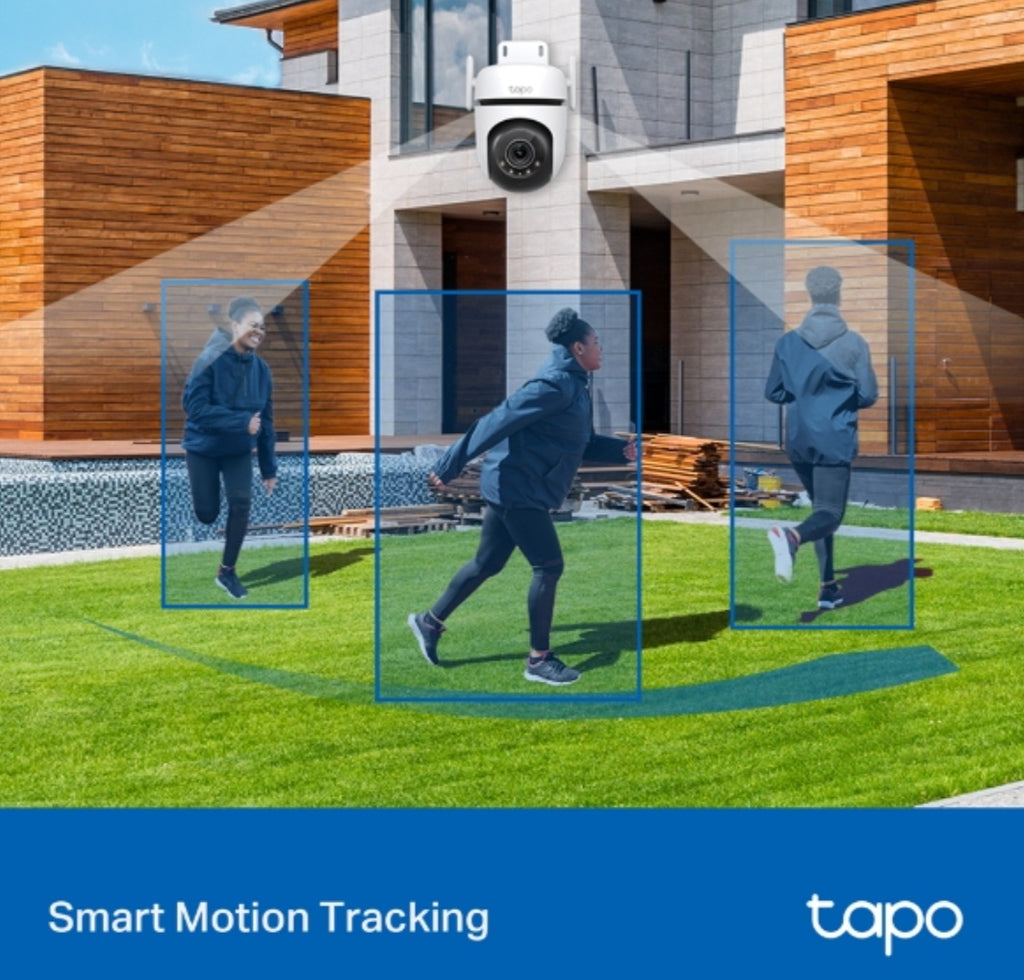Tapo C520WS Outdoor Pan & Tilt Wi-Fi Camera | 2K QHD | Color Night Vision
