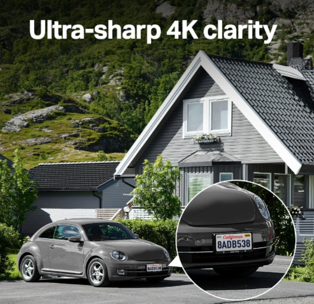 TP-Link Tapo C660 Kit – 4K Solar-Powered Wire-Free Pan & Tilt Outdoor Security Camera
