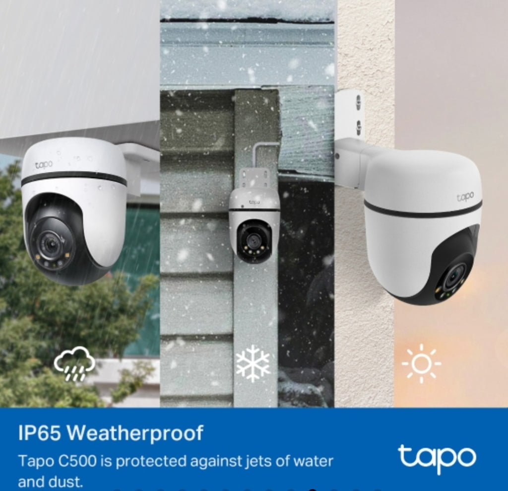 Tapo C500 Full HD Outdoor Wi-Fi Security Camera | 360° Pan & Tilt