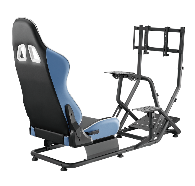 LUMI LRS09-BS03 Racing Simulator Cockpit with Monitor Mount