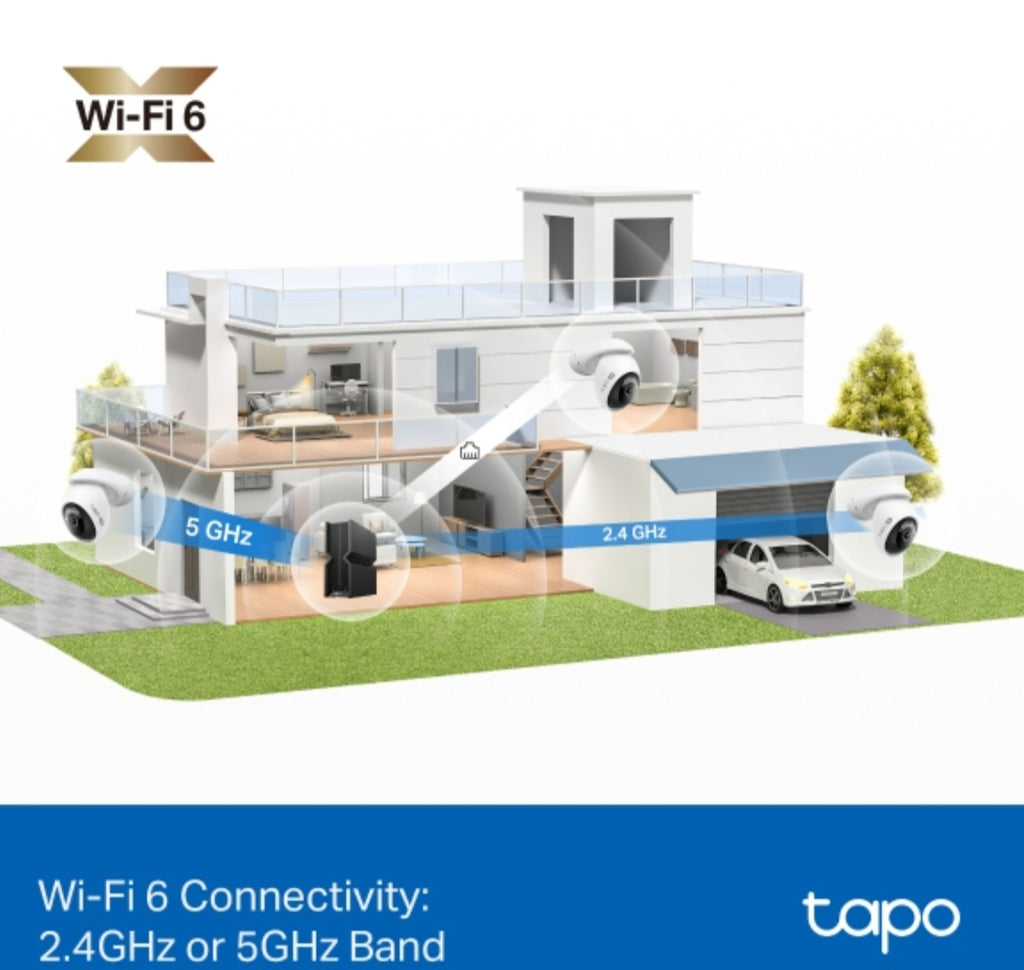 Tapo C560WS 4K Outdoor Wi-Fi Security Camera | 360° Pan & Tilt | Color Night Vision