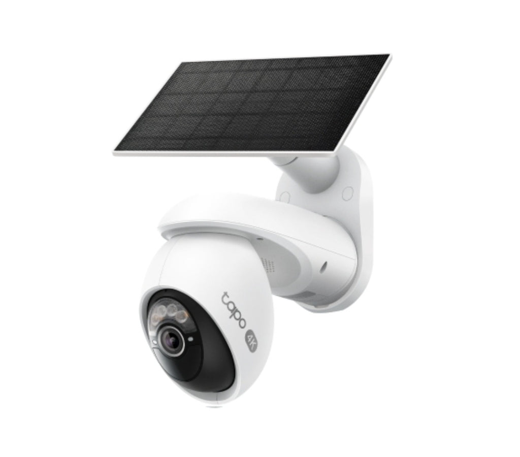 TP-Link Tapo C660 Kit – 4K Solar-Powered Wire-Free Pan & Tilt Outdoor Security Camera