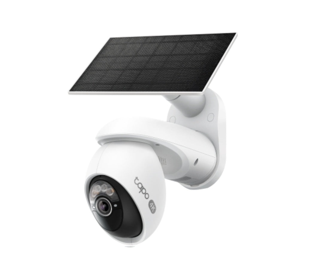 TP-Link Tapo C660 Kit – 4K Solar-Powered Wire-Free Pan & Tilt Outdoor Security Camera