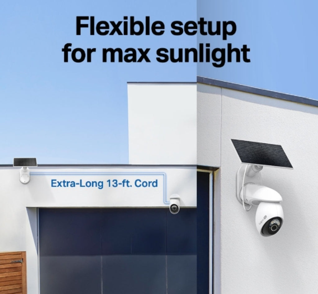 TP-Link Tapo C660 Kit – 4K Solar-Powered Wire-Free Pan & Tilt Outdoor Security Camera