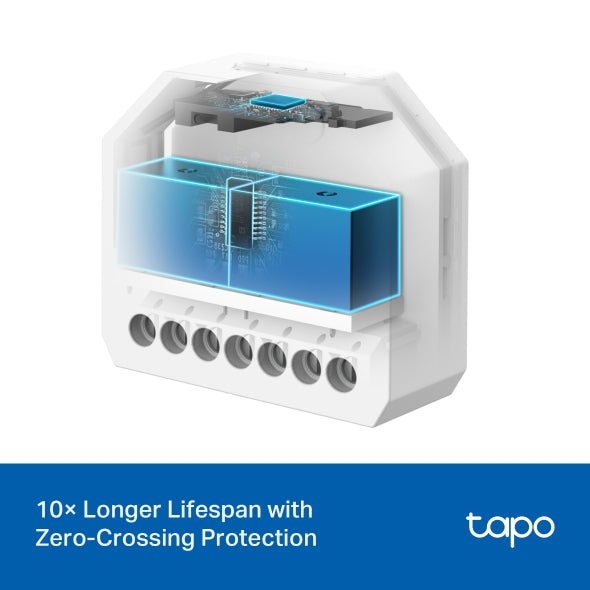 TP-Link Tapo S112 Smart Wi-Fi Switch Module | 2-Channel Relay | App & Voice Control | Works with Alexa & Google Home