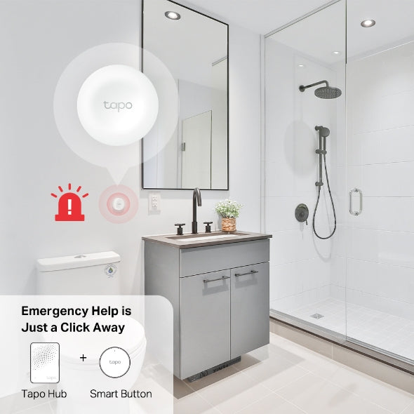 TP-Link Tapo S200B Smart Button | Wireless Smart Scene Controller | Hub Required