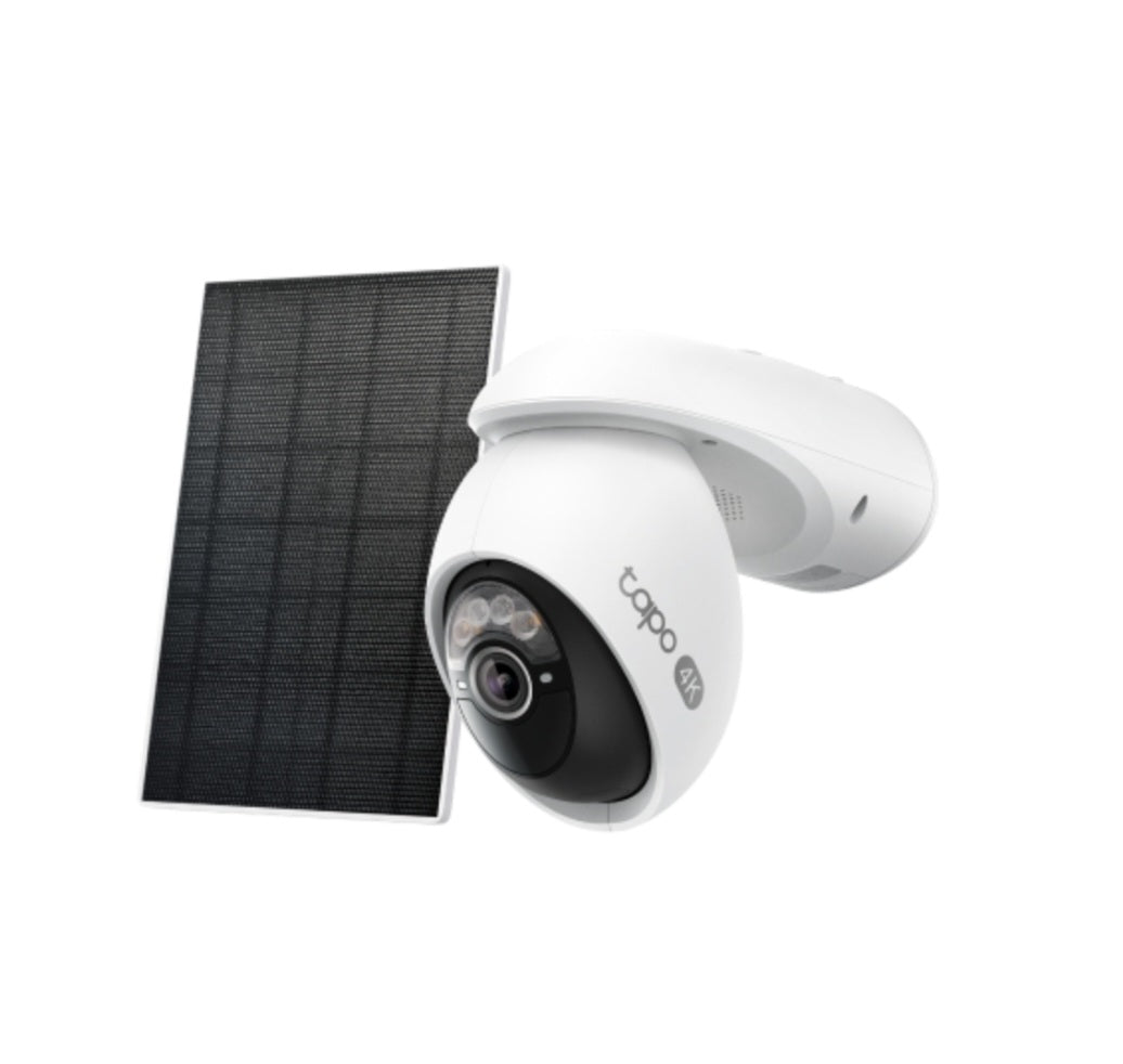 TP-Link Tapo C660 Kit – 4K Solar-Powered Wire-Free Pan & Tilt Outdoor Security Camera