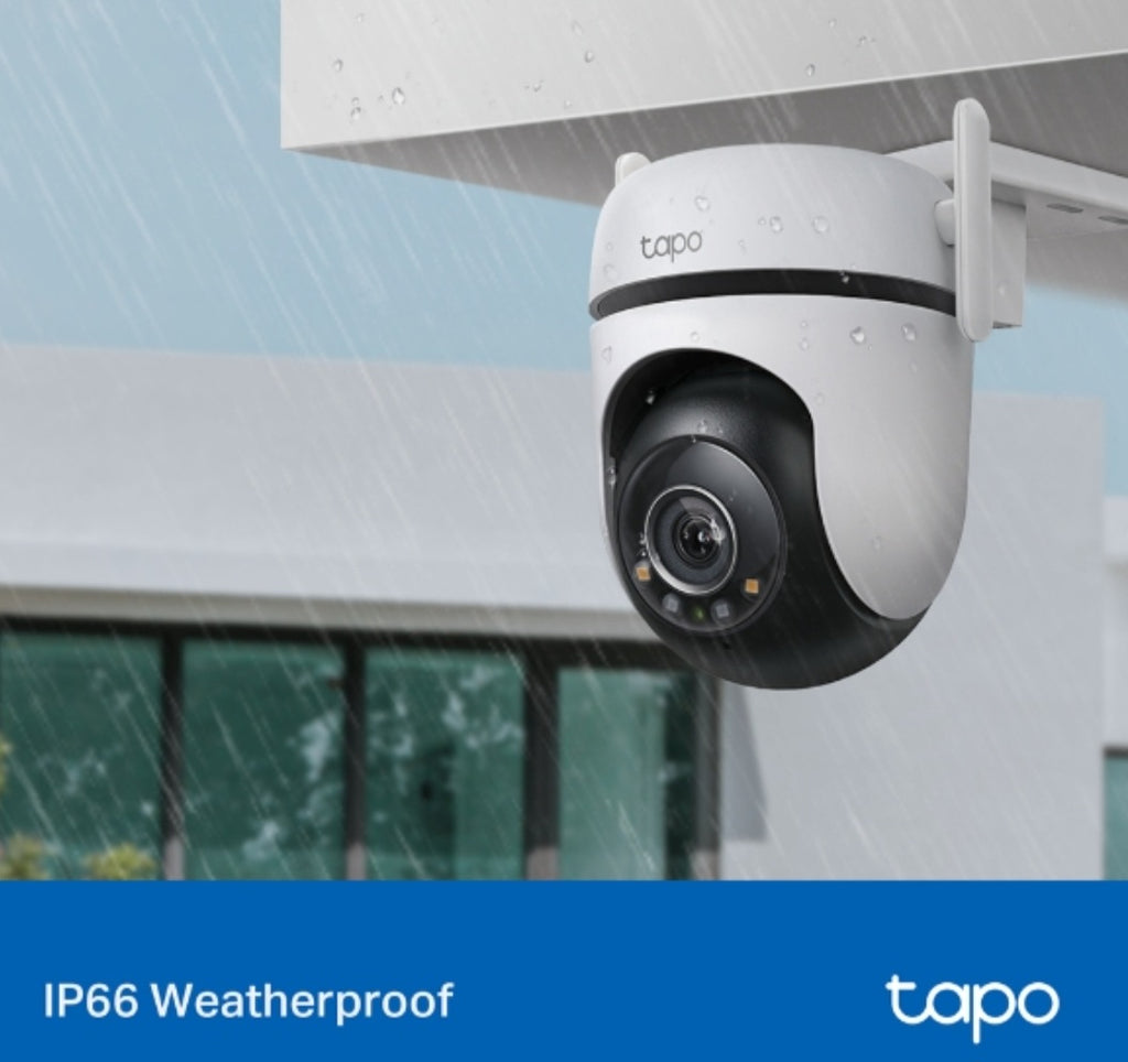 Tapo C520WS Outdoor Pan & Tilt Wi-Fi Camera | 2K QHD | Color Night Vision