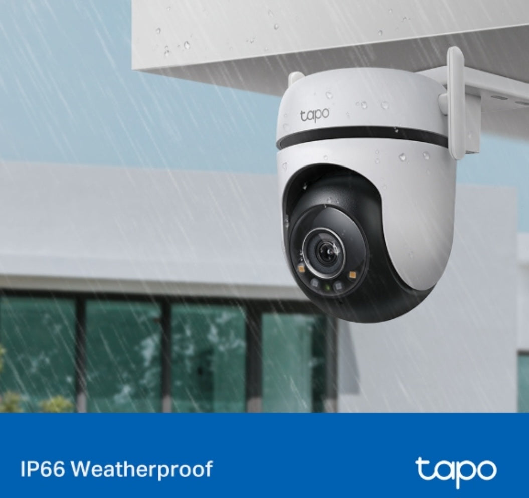 Tapo C520WS Outdoor Pan & Tilt Wi-Fi Camera | 2K QHD | Color Night Vision