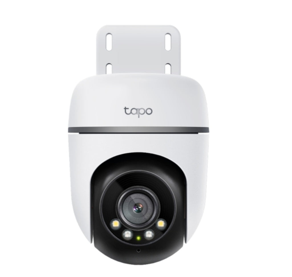 Tapo TC41 2K Outdoor Pan & Tilt Wi-Fi Security Camera with Color Night Vision & AI Detection