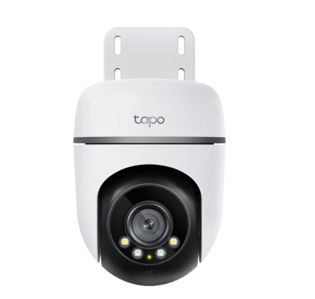 Tapo TC41 2K Outdoor Pan & Tilt Wi-Fi Security Camera with Color Night Vision & AI Detection
