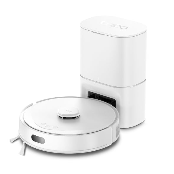 TP-Link Tapo RV30 Max Plus Robot Vacuum & Mop with Auto-Empty Dock (5,300Pa, LiDAR Navigation, Smart Mapping)