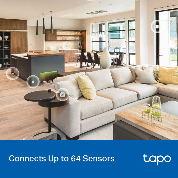 TP-Link Tapo H100 Smart Hub with Chime | Smart Home Hub for Tapo Sensors & Smart Devices