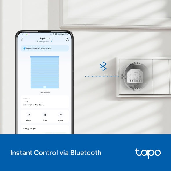 TP-Link Tapo S112 Smart Wi-Fi Switch Module | 2-Channel Relay | App & Voice Control | Works with Alexa & Google Home