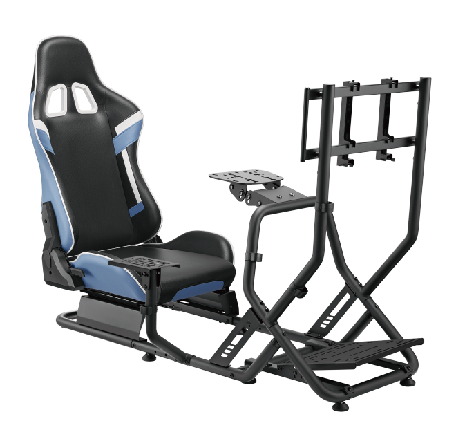 LUMI LRS09-BS03 Racing Simulator Cockpit with Monitor Mount