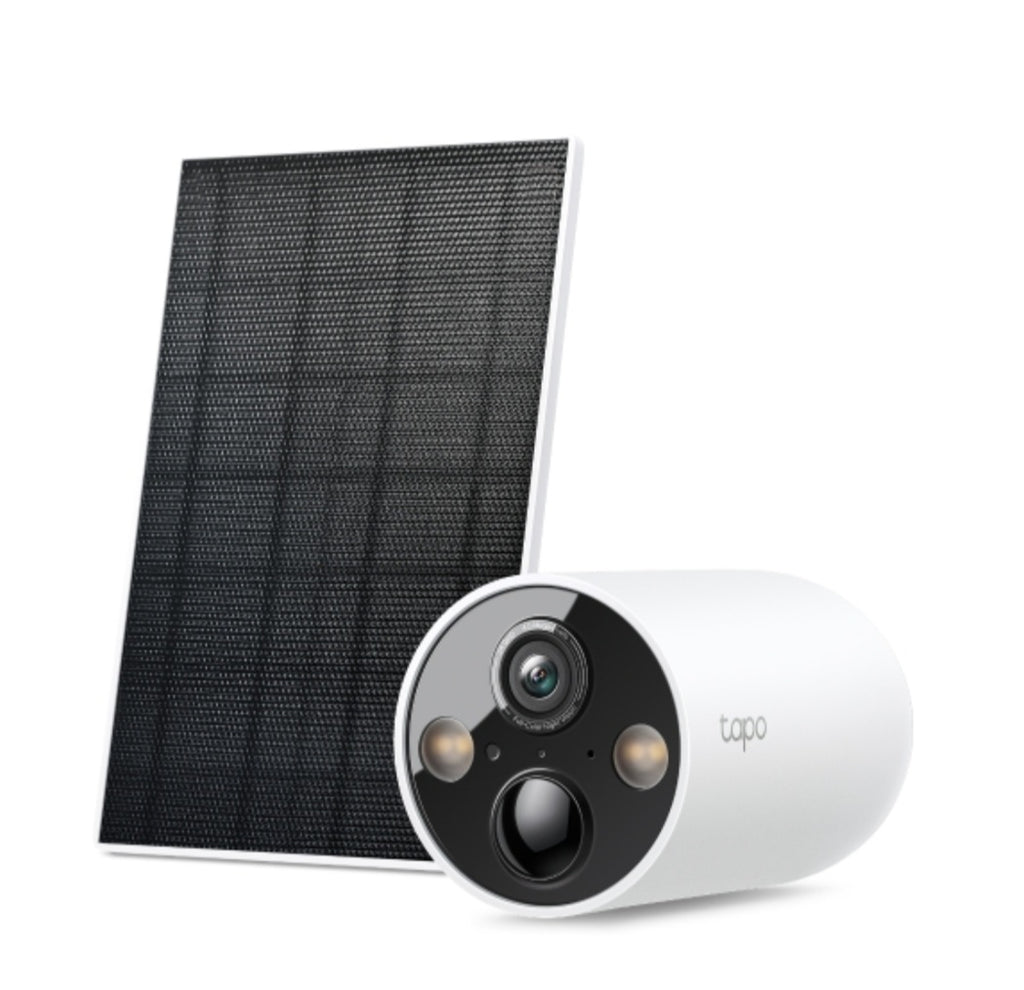 TP-Link Tapo C425 KIT 2K QHD Wire-Free Solar Security Camera Kit – Outdoor Wi-Fi Camera with AI Detection & Color Night Vision