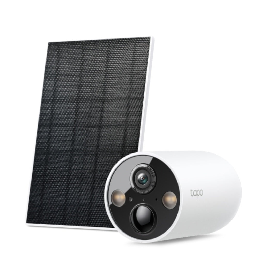 TP-Link Tapo C425 KIT 2K QHD Wire-Free Solar Security Camera Kit – Outdoor Wi-Fi Camera with AI Detection & Color Night Vision