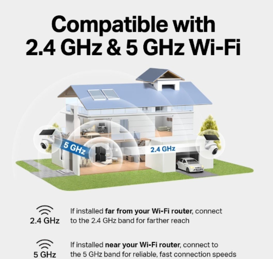 TP-Link Tapo C660 Kit – 4K Solar-Powered Wire-Free Pan & Tilt Outdoor Security Camera