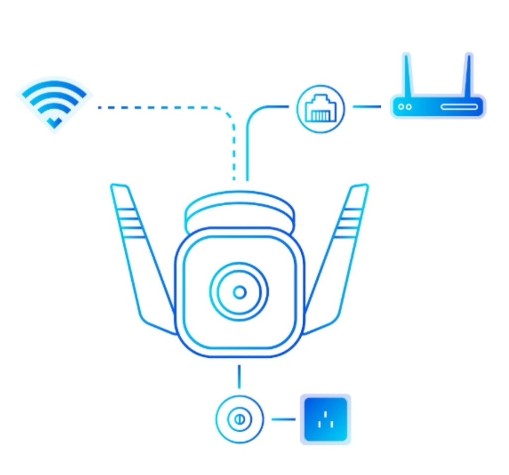 Tapo C310 1-Pack 2K Outdoor Wi-Fi Security Camera with AI Person Detection & Night Vision