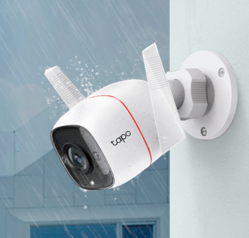 Tapo C310 1-Pack 2K Outdoor Wi-Fi Security Camera with AI Person Detection & Night Vision