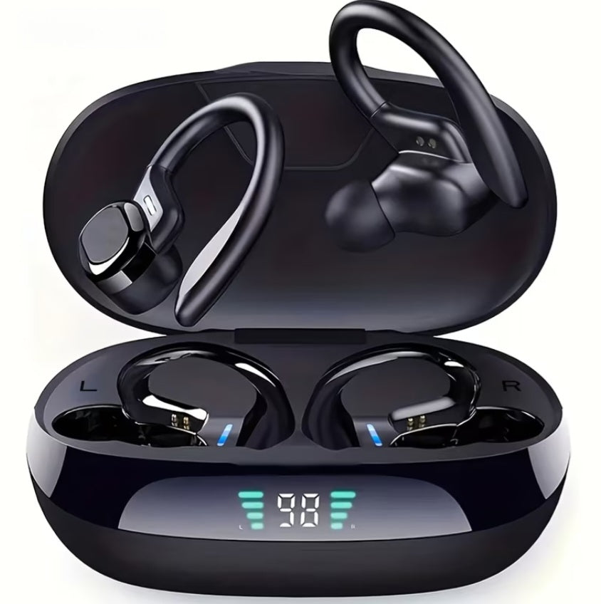 Wireless Sports Earbuds – TWS Stereo Earphones with Mic & LED Charging Case