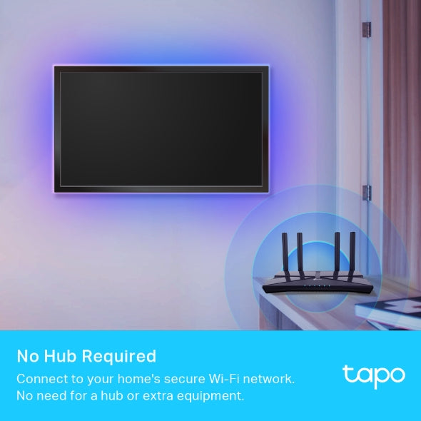 TP-Link Tapo L930-10 Smart Wi-Fi RGBIC LED Light Strip (10m, Multicolour, Apple HomeKit, Alexa & Google Home)