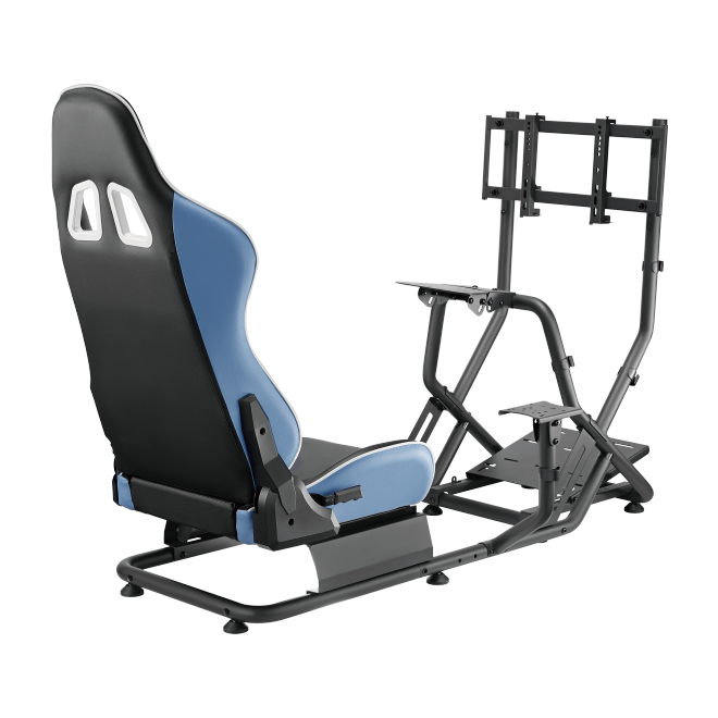 LUMI LRS09-BS03 Racing Simulator Cockpit with Monitor Mount