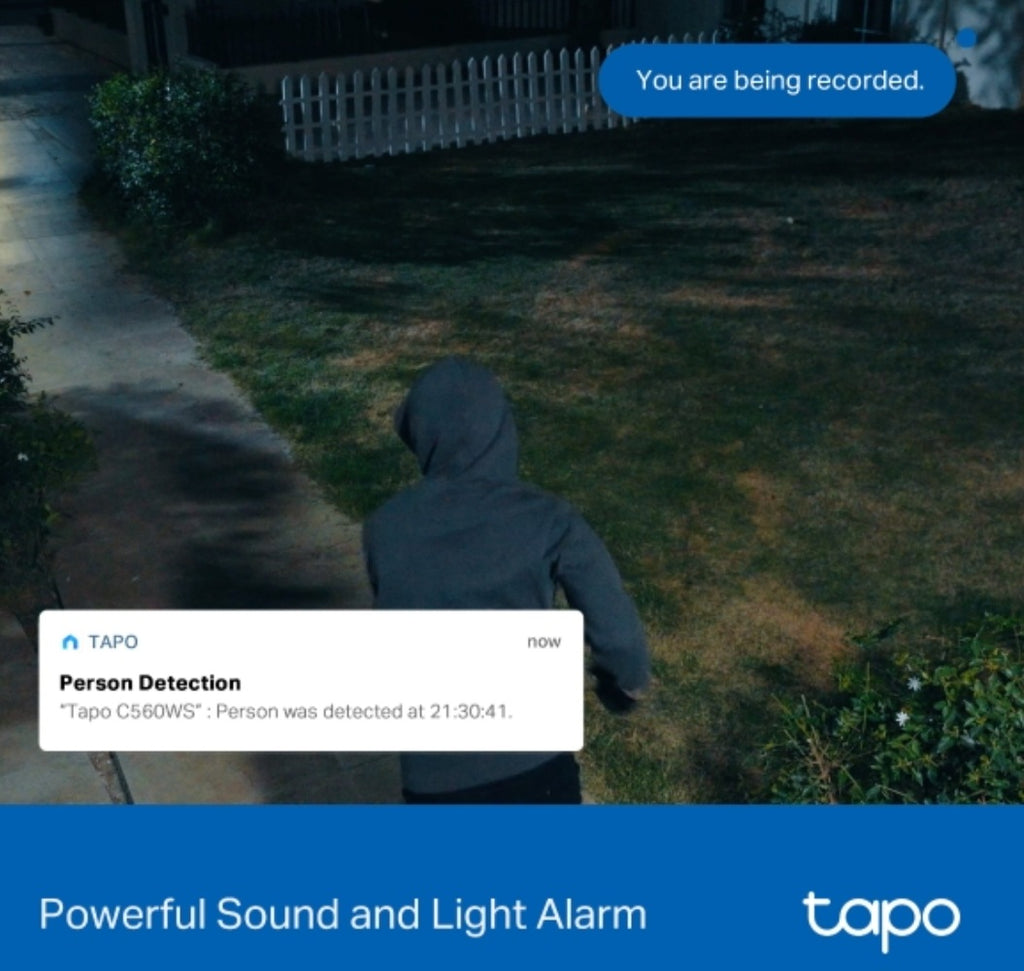 Tapo C560WS 4K Outdoor Wi-Fi Security Camera | 360° Pan & Tilt | Color Night Vision