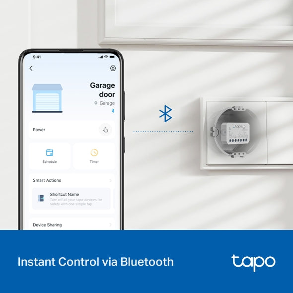 TP-Link Tapo S110E Smart Wi-Fi Switch Module with Energy Monitoring | App & Voice Control | Works with Alexa & Google Home