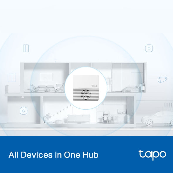 TP-Link Tapo H200 Smart Hub | HomeBase for Tapo Cameras, Video Doorbells & Smart Sensors
