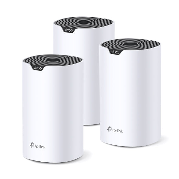 TP-Link Deco S7 (3-Pack) AC1900 Whole Home Mesh Wi-Fi System | Dual-Band | Seamless Roaming | Gigabit Ports