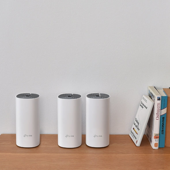 TP-Link Deco E4 AC1200 Whole Home Mesh Wi-Fi System (3-Pack)