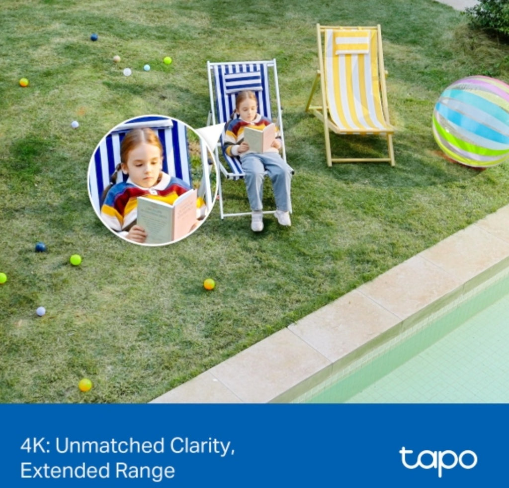 Tapo C560WS 4K Outdoor Wi-Fi Security Camera | 360° Pan & Tilt | Color Night Vision