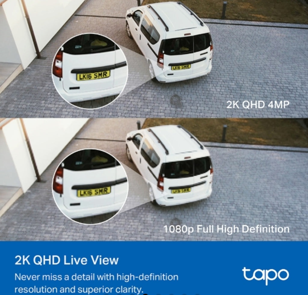 TP-Link Tapo C720 Smart Floodlight Security Camera | 2K QHD AI Detection & 2800-Lumen Floodlight