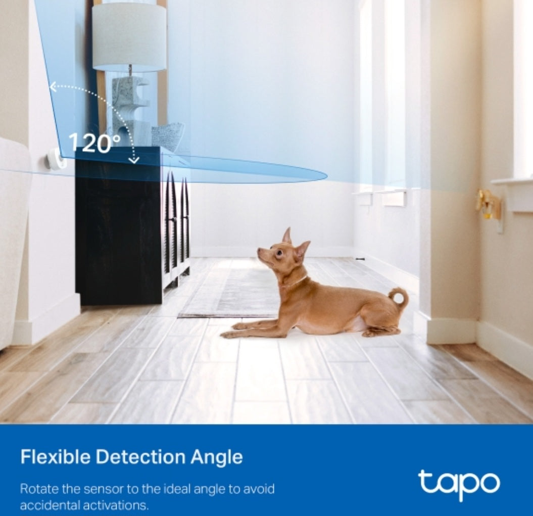 Tapo T100 Smart Motion Sensor | Intelligent Motion Detection for Smart Home Automation
