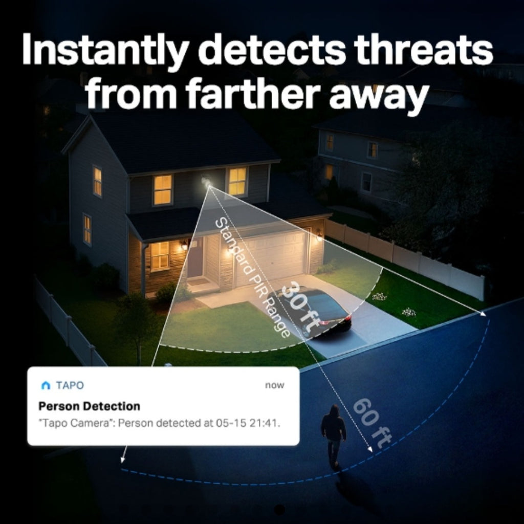 TP-Link Tapo C660 Kit – 4K Solar-Powered Wire-Free Pan & Tilt Outdoor Security Camera