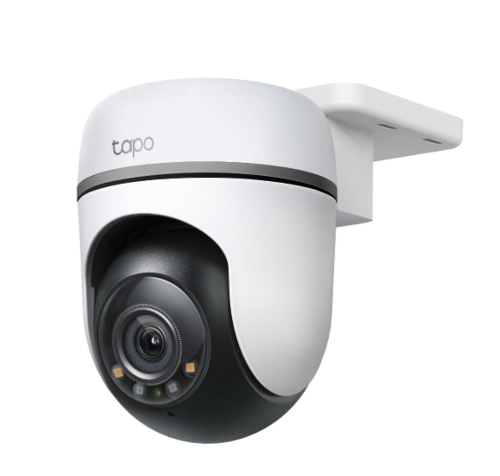 Tapo TC41 2K Outdoor Pan & Tilt Wi-Fi Security Camera with Color Night Vision & AI Detection