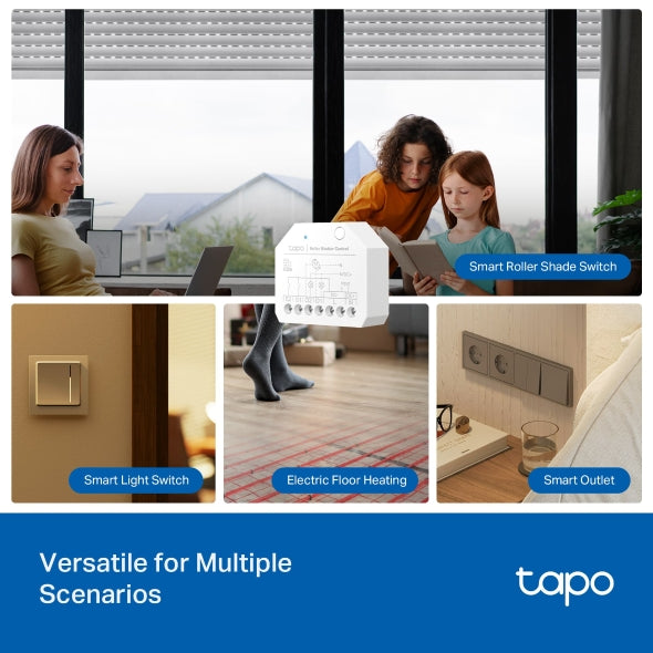 TP-Link Tapo S112 Smart Wi-Fi Switch Module | 2-Channel Relay | App & Voice Control | Works with Alexa & Google Home