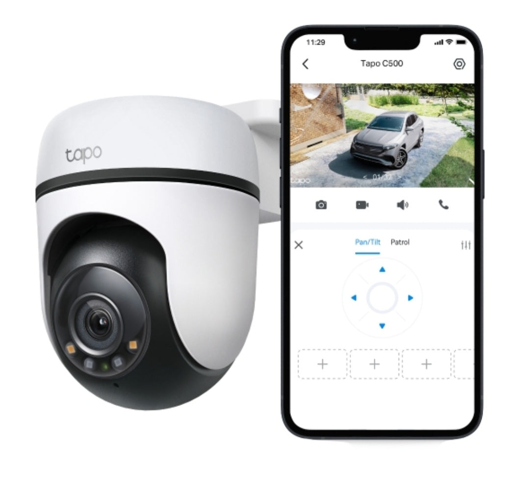 Tapo C500 Full HD Outdoor Wi-Fi Security Camera | 360° Pan & Tilt