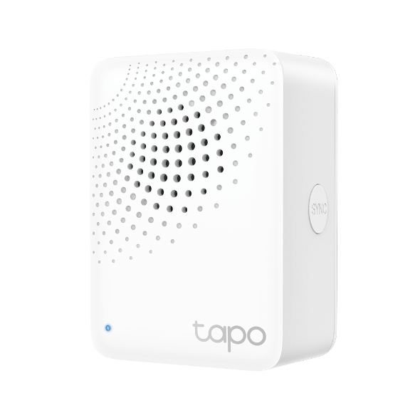 TP-Link Tapo H100 Smart Hub with Chime | Smart Home Hub for Tapo Sensors & Smart Devices