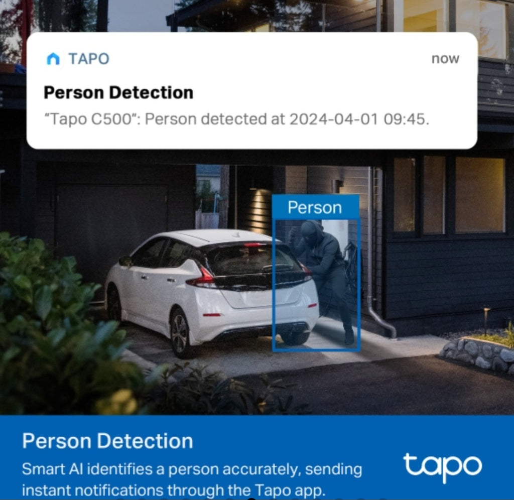 Tapo C500 Full HD Outdoor Wi-Fi Security Camera | 360° Pan & Tilt