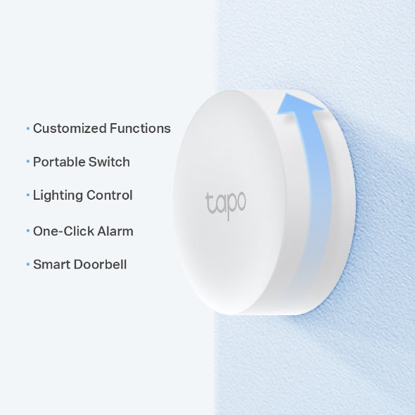 TP-Link Tapo S200B Smart Button | Wireless Smart Scene Controller | Hub Required