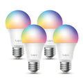 TP-Link Tapo L530E Smart Wi-Fi Multicolour LED Bulb (4-Pack) | E27 | 806 Lumens | Works with Alexa & Google Home