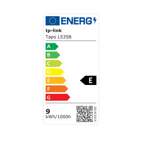 TP-Link Tapo L535B Smart Wi-Fi Multicolour LED Bulb (B22) – Matter, 1055 Lumens, Voice Control