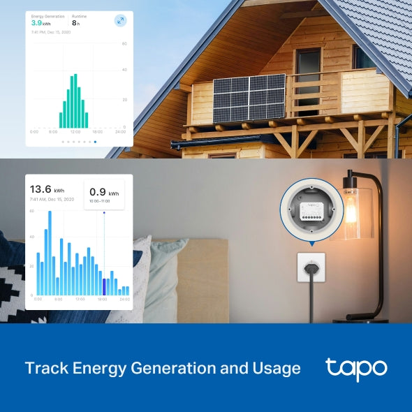 TP-Link Tapo S110E Smart Wi-Fi Switch Module with Energy Monitoring | App & Voice Control | Works with Alexa & Google Home