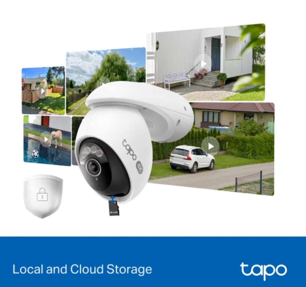 Tapo C560WS 4K Outdoor Wi-Fi Security Camera | 360° Pan & Tilt | Color Night Vision