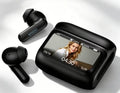MS128 Smart Touchscreen Bluetooth 6.0 Earbuds – 15H Battery & Low-Latency Gaming