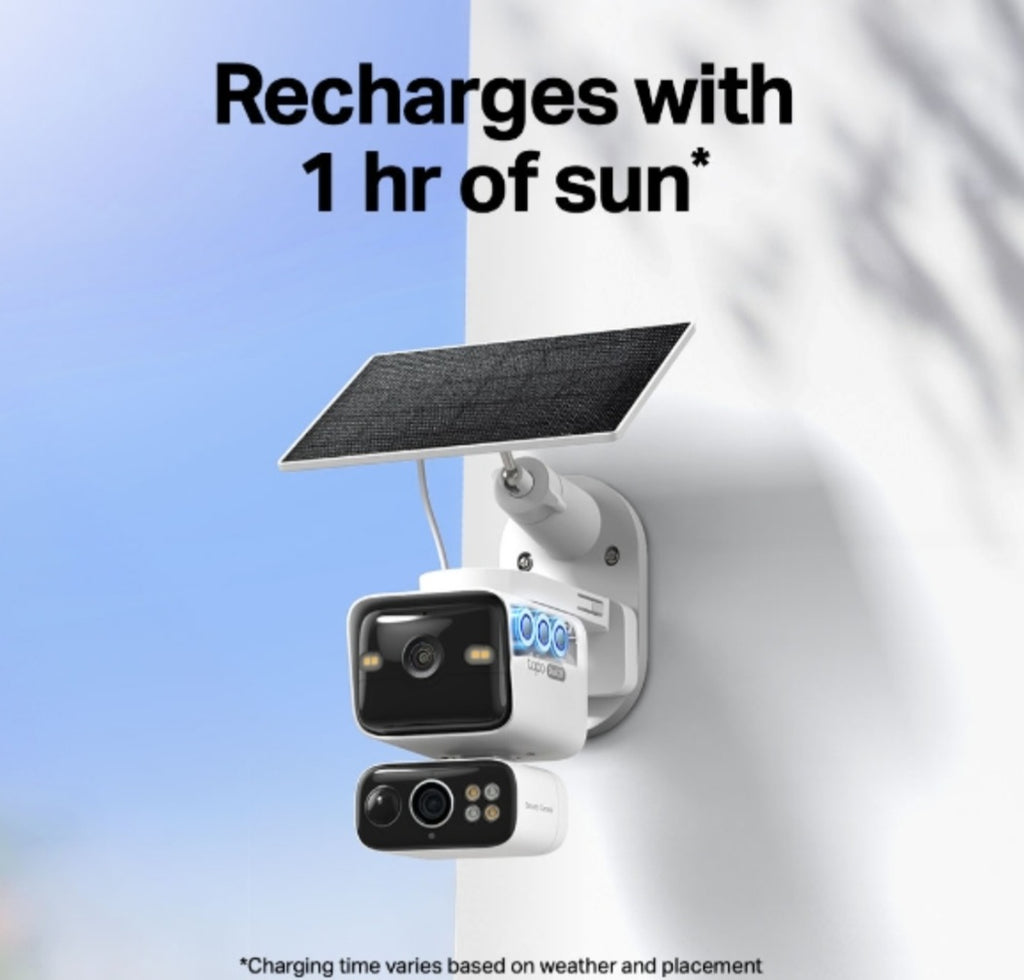 TP-Link Tapo C645D KIT Solar-Powered Dual-Lens 2K Outdoor Security Camera