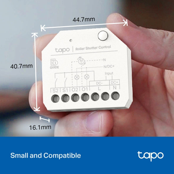TP-Link Tapo S112 Smart Wi-Fi Switch Module | 2-Channel Relay | App & Voice Control | Works with Alexa & Google Home